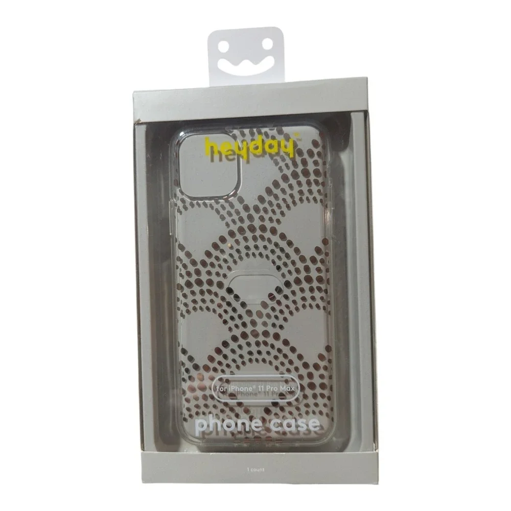 H7. Heyday Case For Apple iPhone 11 Pro Max - Scalloped‎ Dot Rose Gold